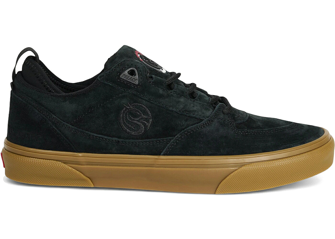 ヴァンズ バンズ 黒いこと 黒いこと スニーカー メンズ VANS LOW 2 PALACE BLACK GUM / BLACK GUM