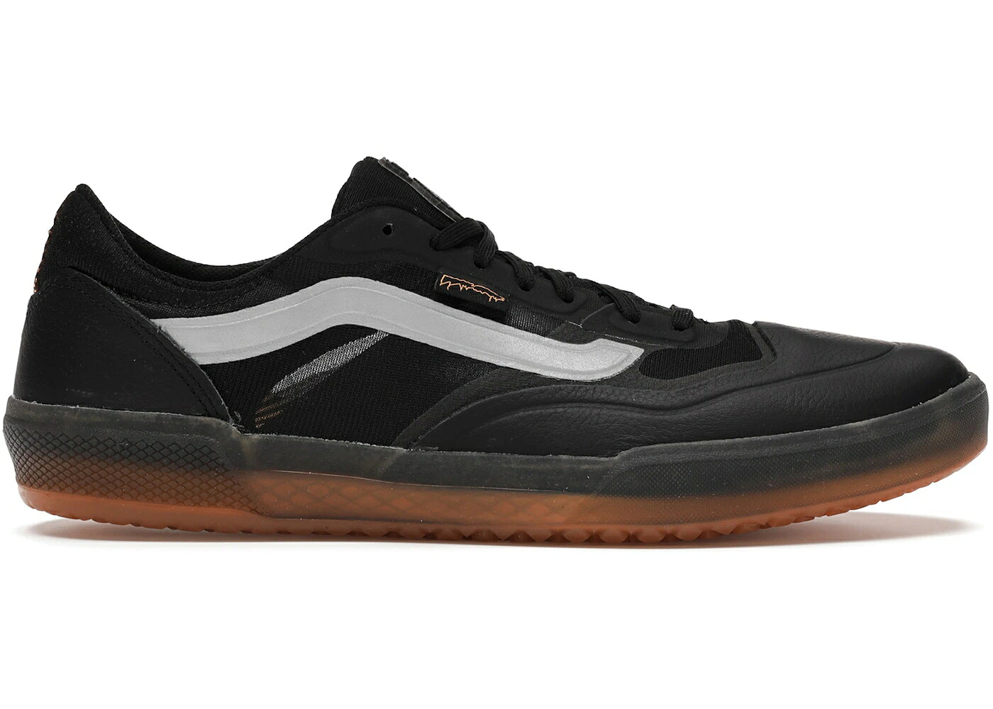 ヴァンズ バンズ プロ 黒色 ブラック 橙 オレンジ スニーカー メンズ VANS AVE PRO FUCKING AWESOME / BLACK ORANGE