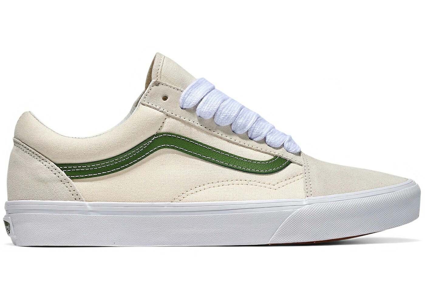 ヴァンズ バンズ 白色 ホワイト 緑 グリーン オールドスクール スニーカー メンズ VANS OLD SKOOL MARSHMALLOW WHITE GREEN / MARSHMALLOW WHITE GREEN