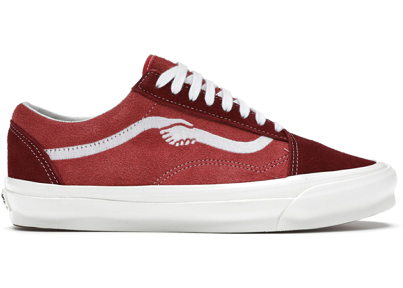 ヴァンズ バンズ 赤 赤いこと 白いこと 白いこと 年寄りの学院 スニーカー メンズ VANS OLD SKOOL NOTRE RED / RED WHITE