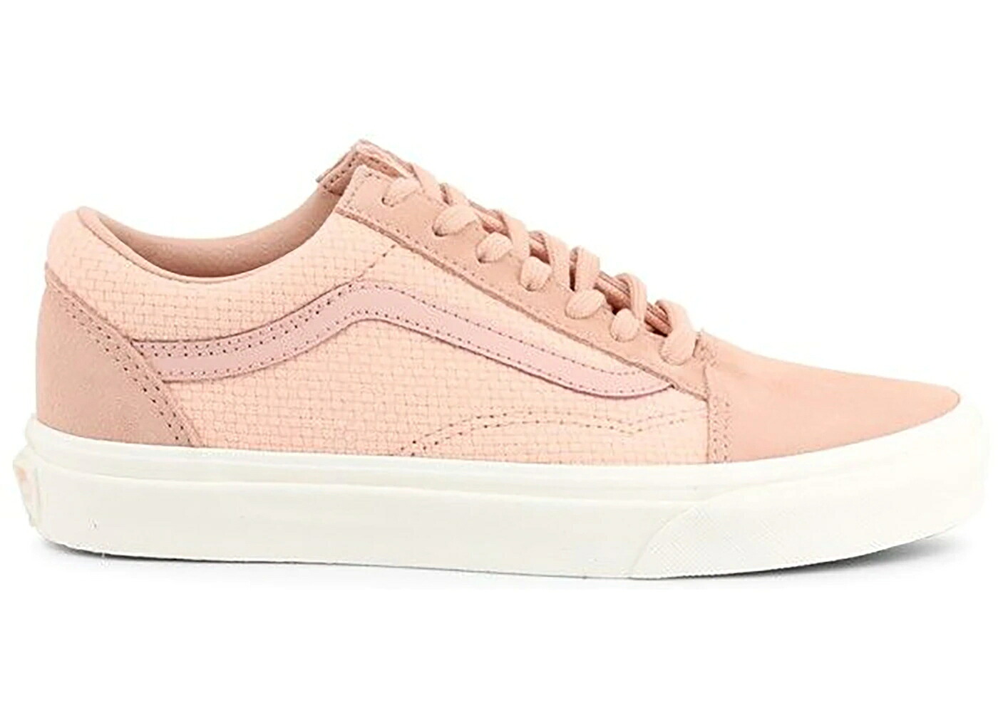 ヴァンズ バンズ ウーブン ピンク 白色 ホワイト オールドスクール スニーカー メンズ VANS OLD SKOOL WOVEN CHECK PINK / PINK WHITE｜スニケス