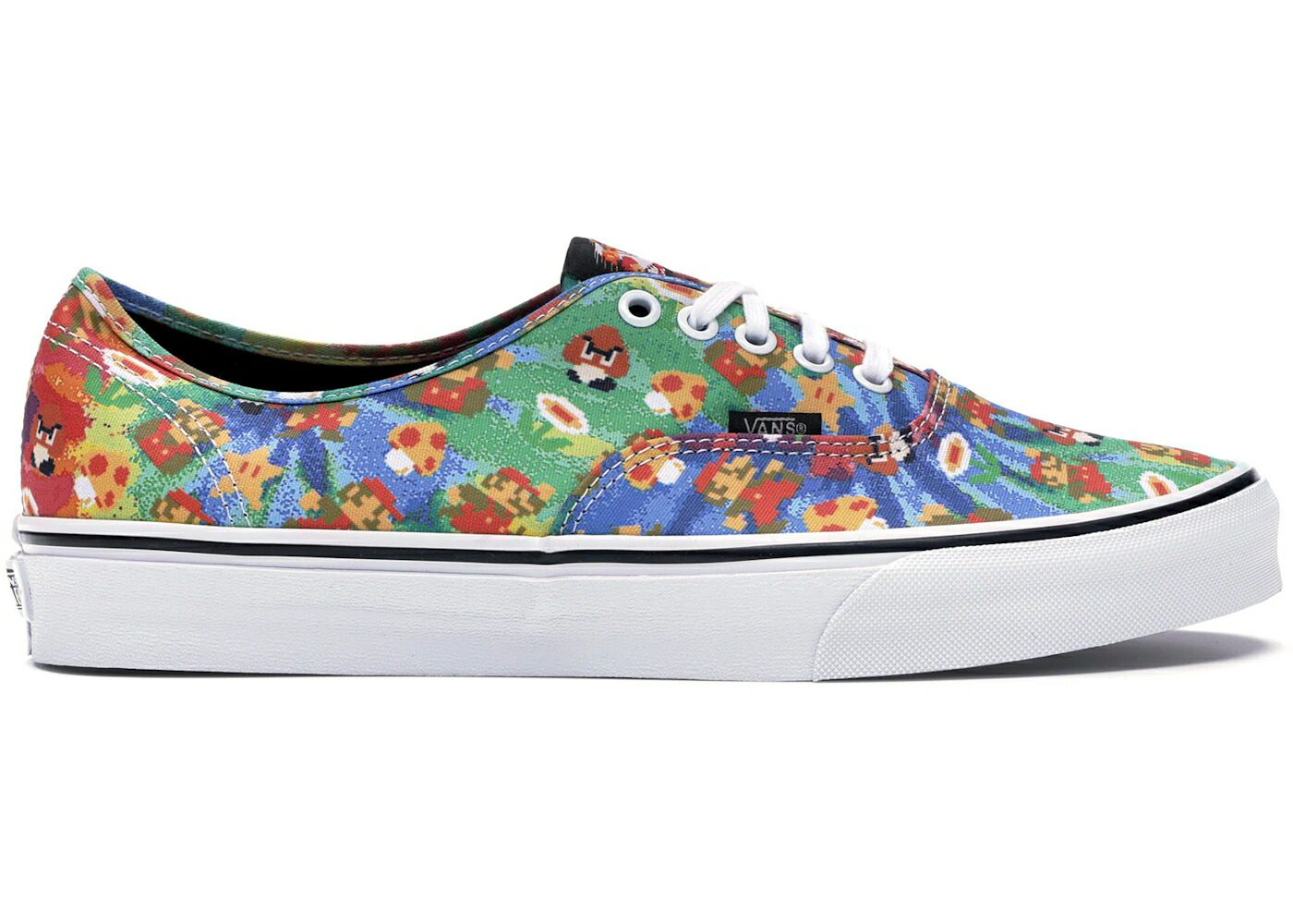 ヴァンズ バンズ オーセンティック スニーカー メンズ VANS AUTHENTIC NINTENDO SUPER MARIO BROS TIE-DYE / SUPER MARIO BROS