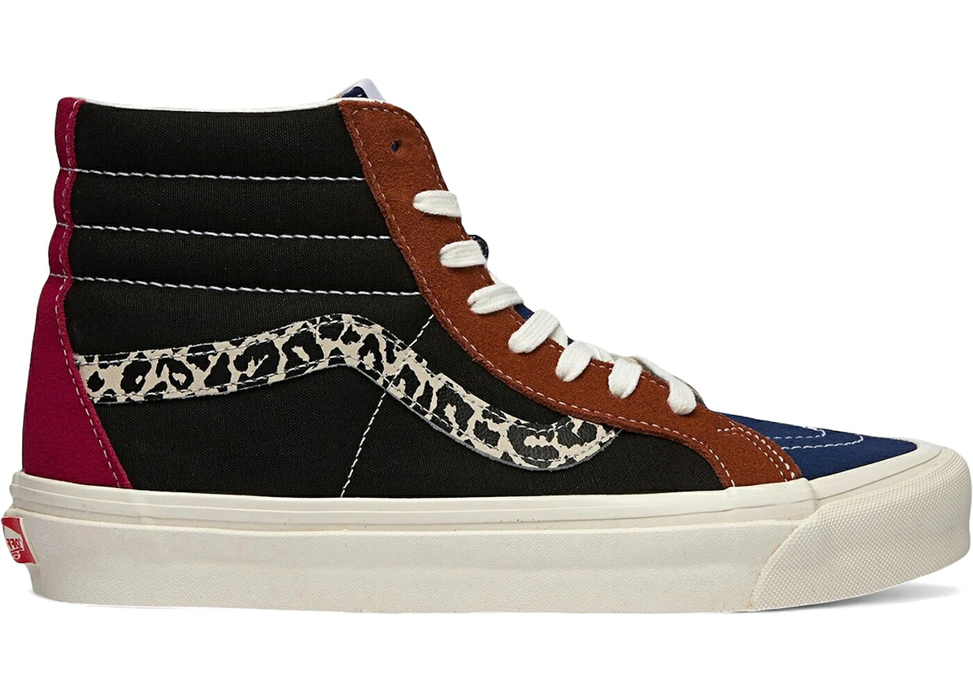ヴァンズ バンズ スケートハイ アナハイム ファクトリー スニーカー メンズ VANS SK8-HI 38 DX ANAHEIM FACTORY ANIMAL MIX / MULTICOLOR｜スニケス
