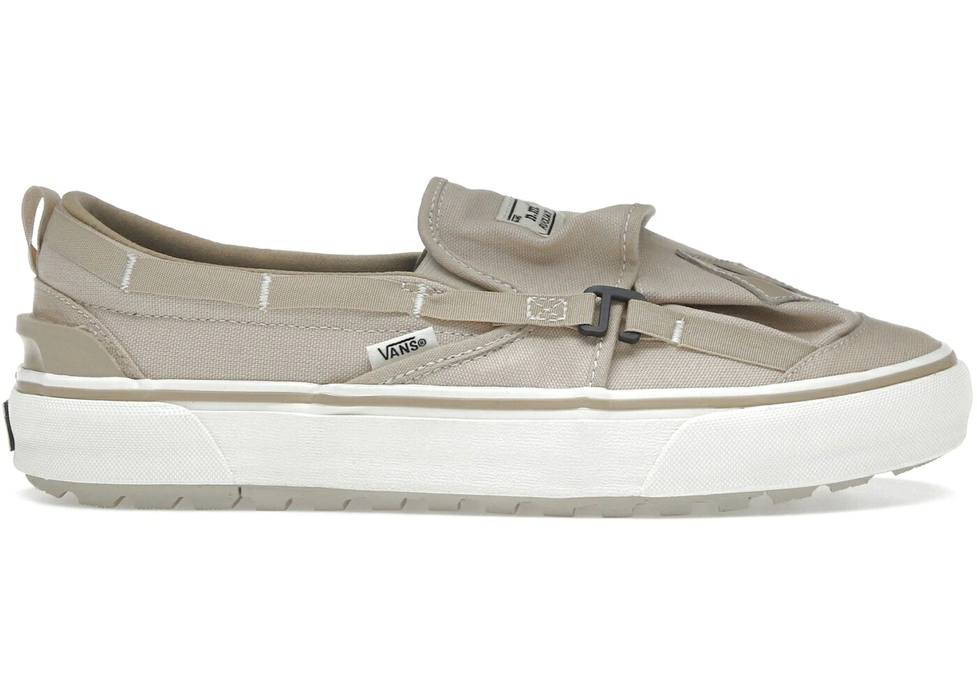 ヴァンズ バンズ クラシック スリッポン スニーカー メンズ VANS CLASSIC SLIP-ON RUCKSACK NICOLE MCLAUGHLIN TAN /