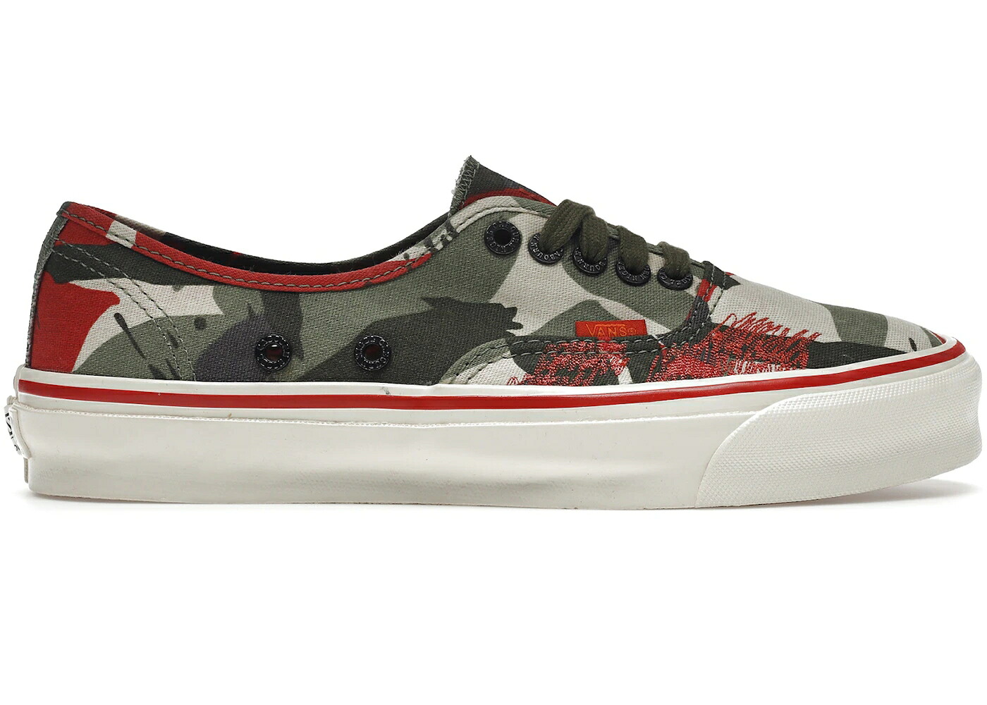 ヴァンズ バンズ ボルト オーセンティック アーミー カモ柄 スニーカー メンズ VANS VAULT OG AUTHENTIC LX NIGEL CABOURN ARMY CAMO / ARMY CAMO