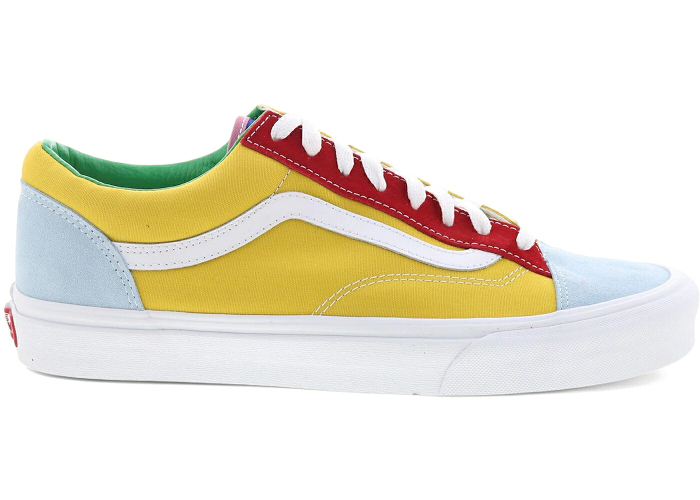 ヴァンズ バンズ 白いこと 白いこと スニーカー メンズ VANS STYLE 36 SUNSHINE MULTI / MULTI TRUE WHITE