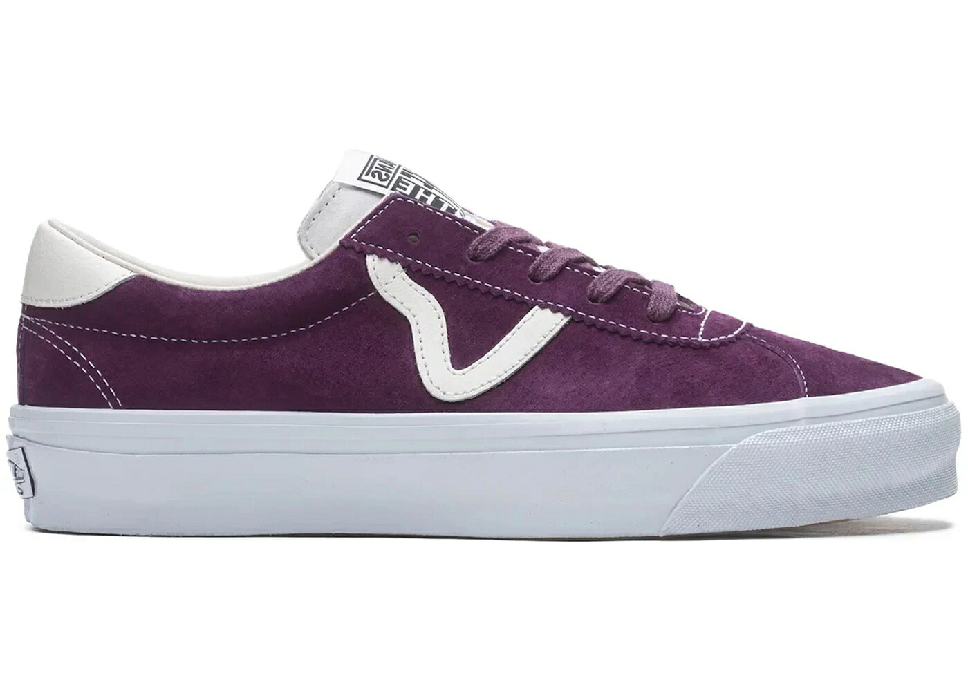 ヴァンズ バンズ スエードクロス スウェード 紫 パープル スニーカー メンズ VANS SPORT 73 LX PIG SUEDE WINE / WINE PURPLE