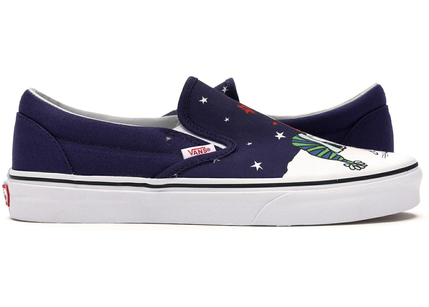 ヴァンズ バンズ 古典派音楽 スリッポン スニーカー メンズ VANS CLASSIC SLIP-ON PEANUTS CHARLIE / CHARLIE TREE