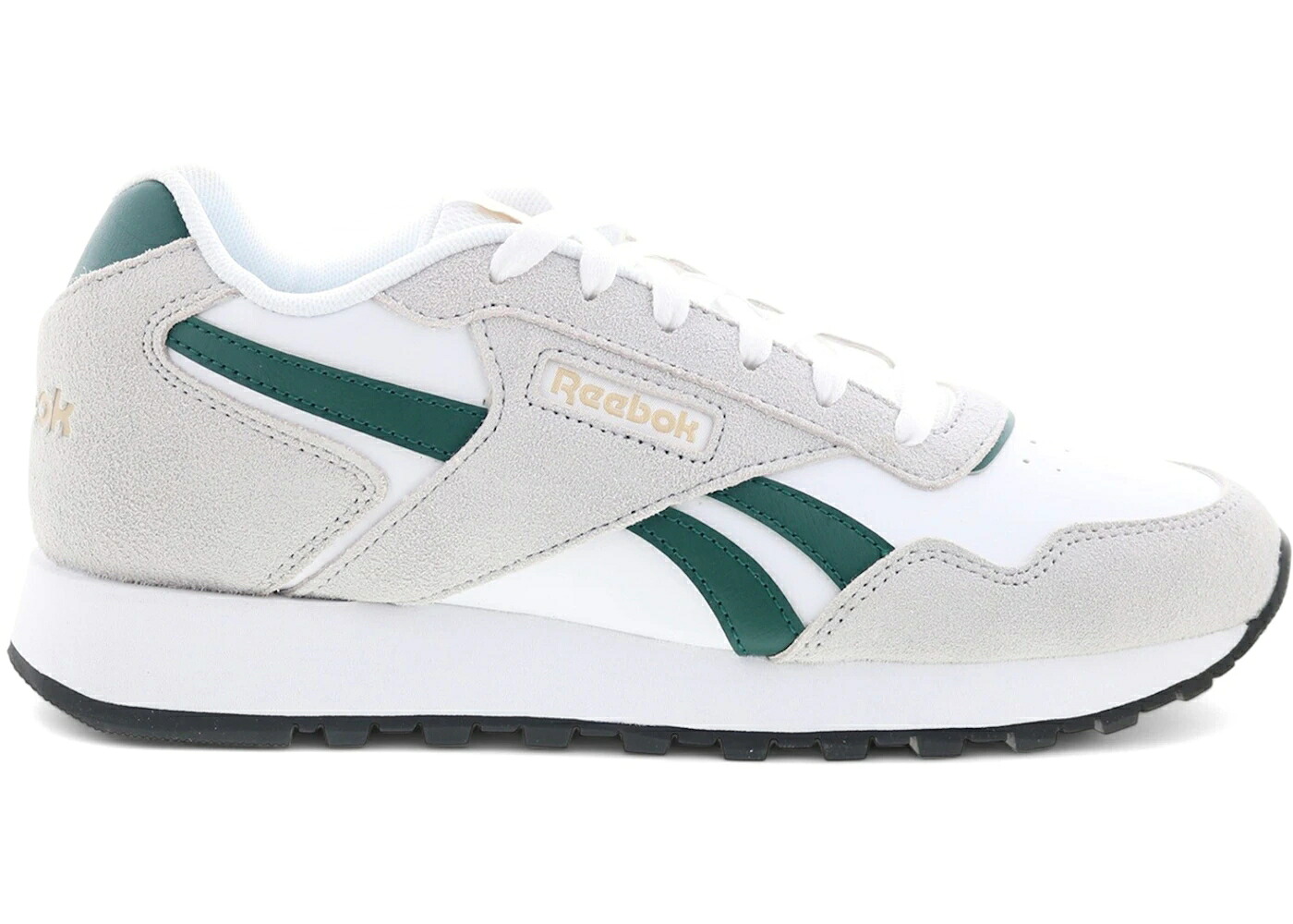 リーボック グライド 白色 ホワイト 緑 グリーン 灰色 グレー スニーカー メンズ REEBOK GLIDE WHITE COLLEGIATE GREEN GREY / WHITE COLLEGIATE GREEN GREY 1
