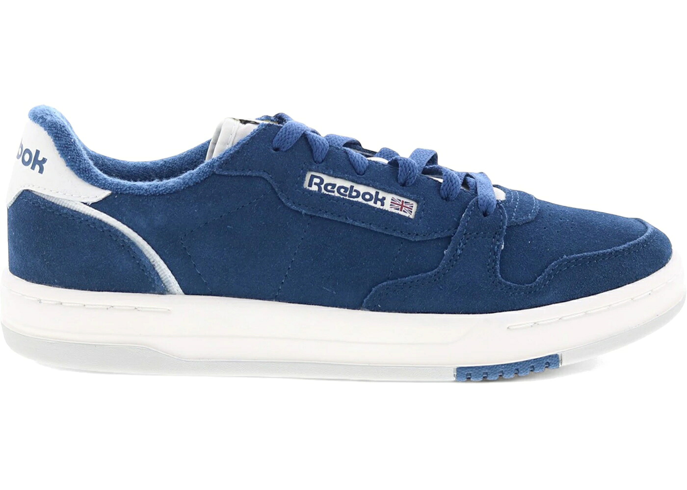 リーボック 位相角 厚地の外套 青碧 青碧 赤 赤いこと スニーカー メンズ REEBOK PHASE COURT BLUE CHALK RED / BLUE CHALK RED