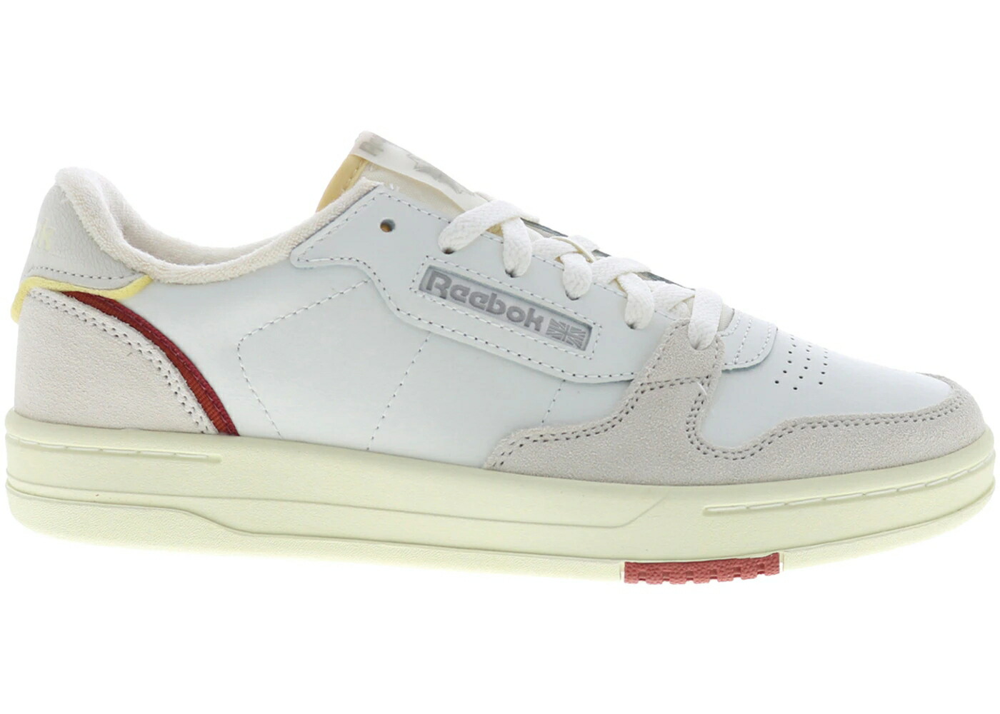 リーボック 位相角 厚地の外套 ビンテージ ヴィンテージ 白いこと 白いこと スニーカー メンズ REEBOK PHASE COURT CHALK VINTAGE WEATHERED WHITE / CHALK VINTAGE CHALK WEATHERED