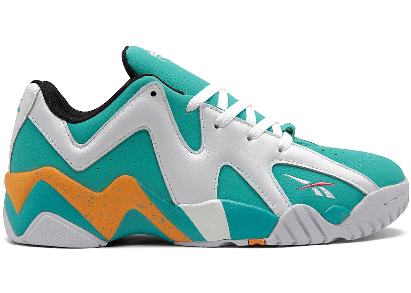 リーボック カミカゼ 橙 オレンジ 白色 ホワイト スニーカー メンズ REEBOK KAMIKAZE II LOW SPEARMINT MAXIMUM ORANGE / SPEARMINT FOOTWEAR WHITE MAXIMUM