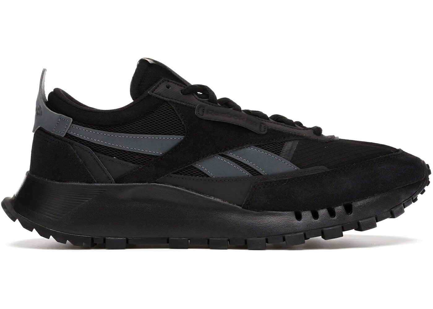 リーボック クラシック レザー レガシー 黒色 ブラック 灰色 グレー スニーカー メンズ REEBOK CLASSIC LEATHER LEGACY BLACK GREY / BLACK TRUE GREY 8 TRUE GREY 7