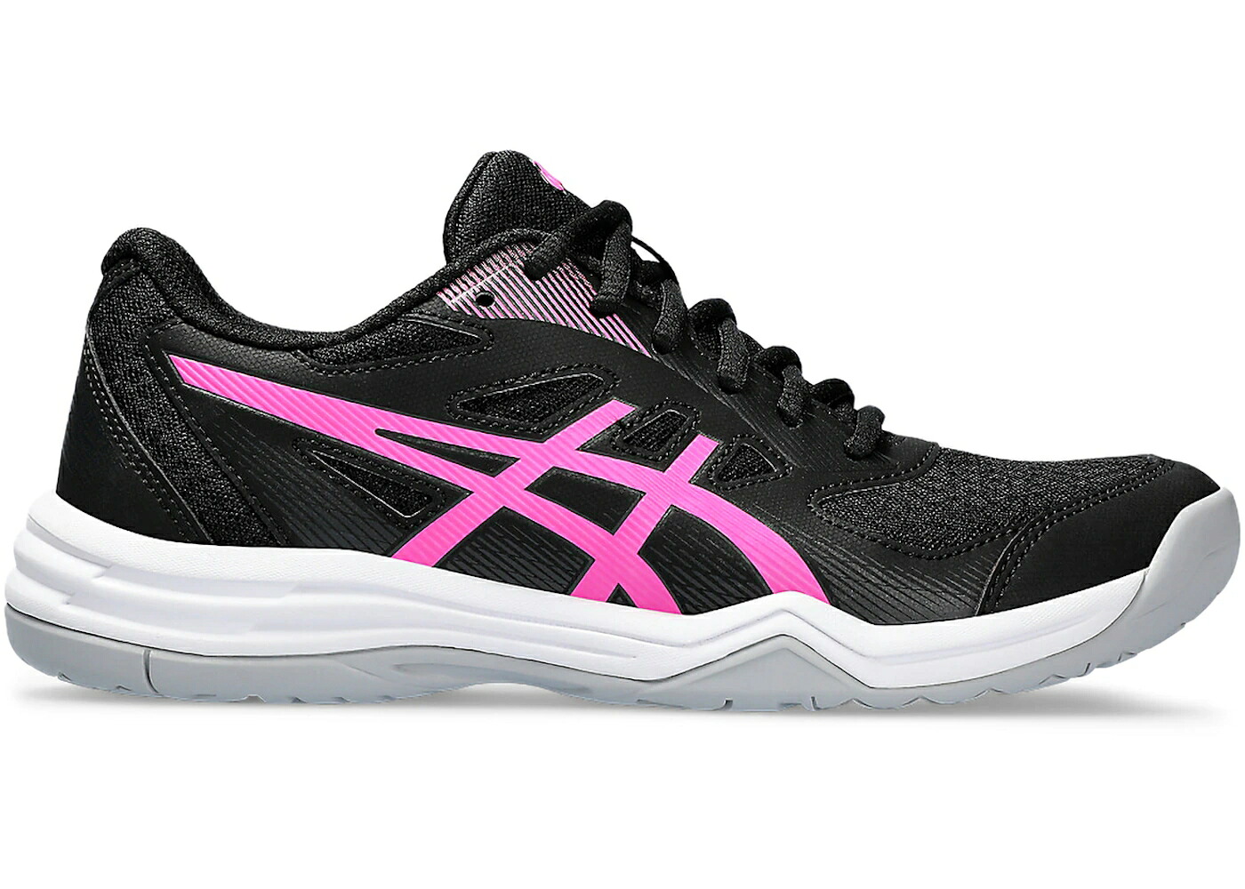 アシックス 黒いこと 黒いこと サクラ色 WOMEN\u0027S スニーカー レディース ASICS UPCOURT 5 BLACK HOT PINK (WOMEN\u0027S) / BLACK HOT PINK