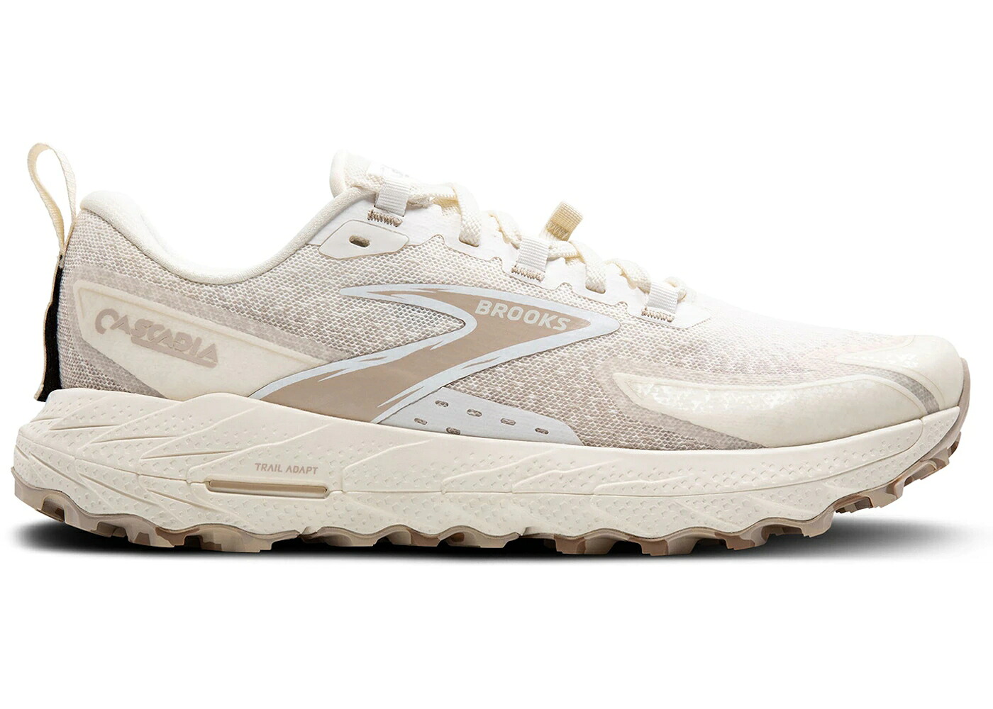 ブルックス 白色 ホワイト WOMEN'S スニーカー レディース BROOKS CASCADIA 18 COCONUT CHATEAU WHITE (WOMEN'S) / COCONUT CHATEAU WHITE｜スニケス