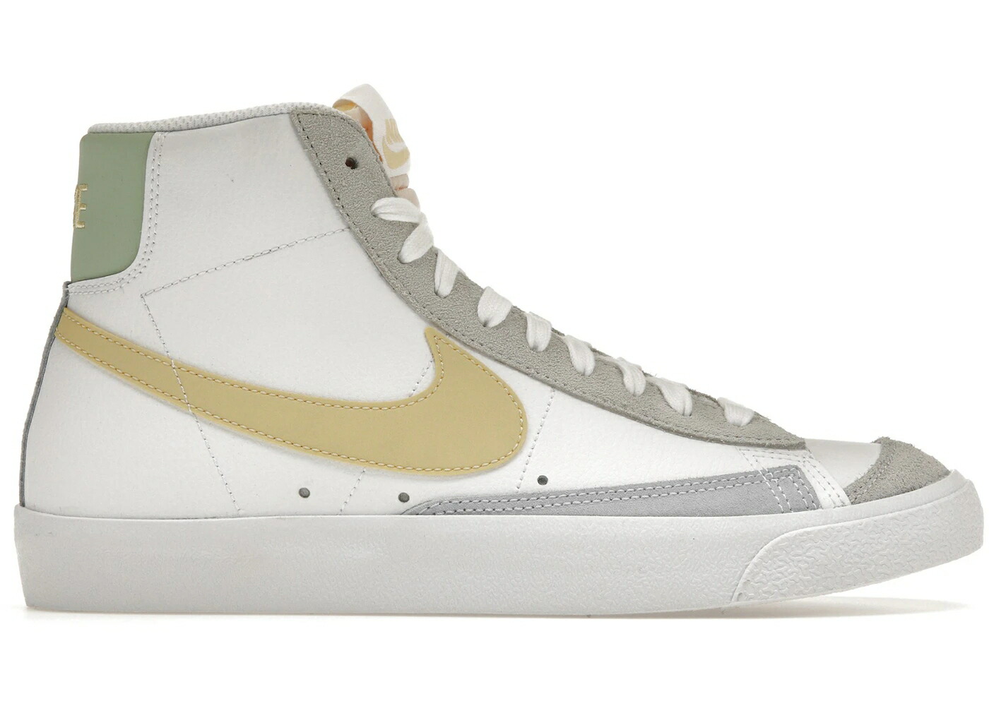 ナイキ ブレイザー ミッド ビンテージ ヴィンテージ 白いこと 白いこと スニーカー メンズ NIKE BLAZER MID 77 VINTAGE WHITE LEMON WASH / WHITE LEMON WASH