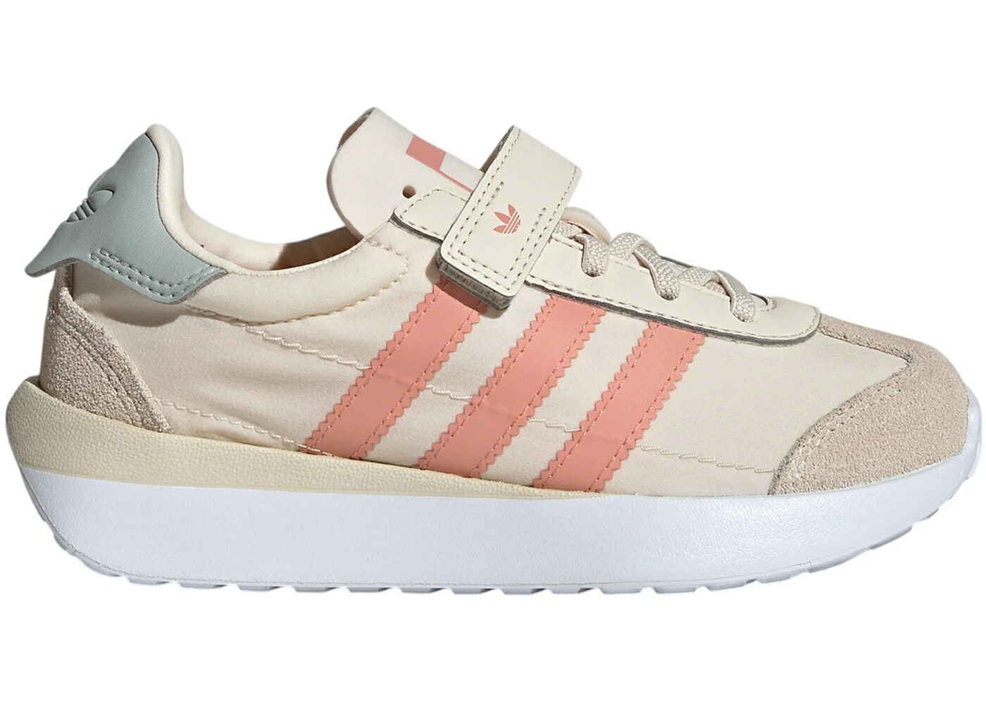 アディダス カントリー 白色 ホワイト 銀色 シルバー ジュニア キッズ ADIDAS COUNTRY XLG WONDER WHITE CLAY SILVER (PS) / WONDER WHITE WONDER CLAY WONDER ベビー マタニティ スニーカー