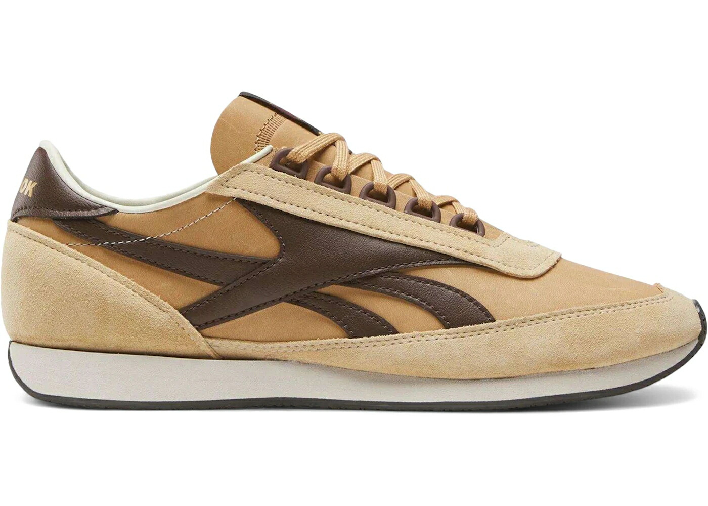 リーボック キャメル キャンパス 茶色 ブラウン ゴールド スニーカー メンズ REEBOK CAMARGUE CAMEL CAMPUS BROWN / CAMEL CAMPUS BROWN GRIT GOLD