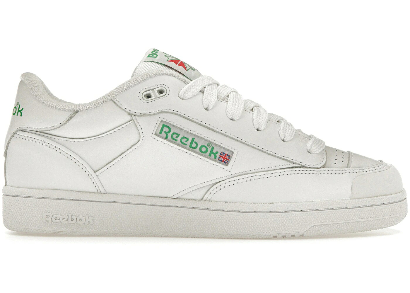 リーボック クラブ 白色 ホワイト 緑 グリーン スニーカー メンズ REEBOK CLUB C BULC BEAMS WHITE / WHITE GLEN GREEN WHITE