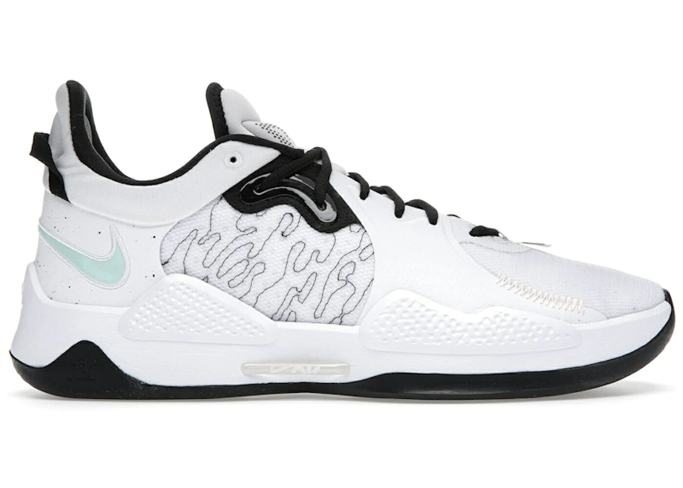 ナイキ プラチナム 白いこと 白いこと 青み 青色 スニーカー メンズ NIKE PG 5 PLATINUM TINT / WHITE GLACIER BLUE PLATINUM TINT