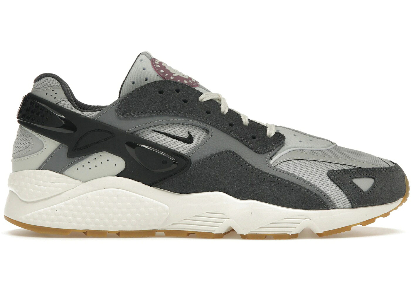 ナイキ ハラチ 灰色 グレー 黒色 ブラック ハラチランNER スニーカー メンズ NIKE AIR HUARACHE RUNNER LIGHT SMOKE GREY / LIGHT SMOKE GREY BLACK METALLIC