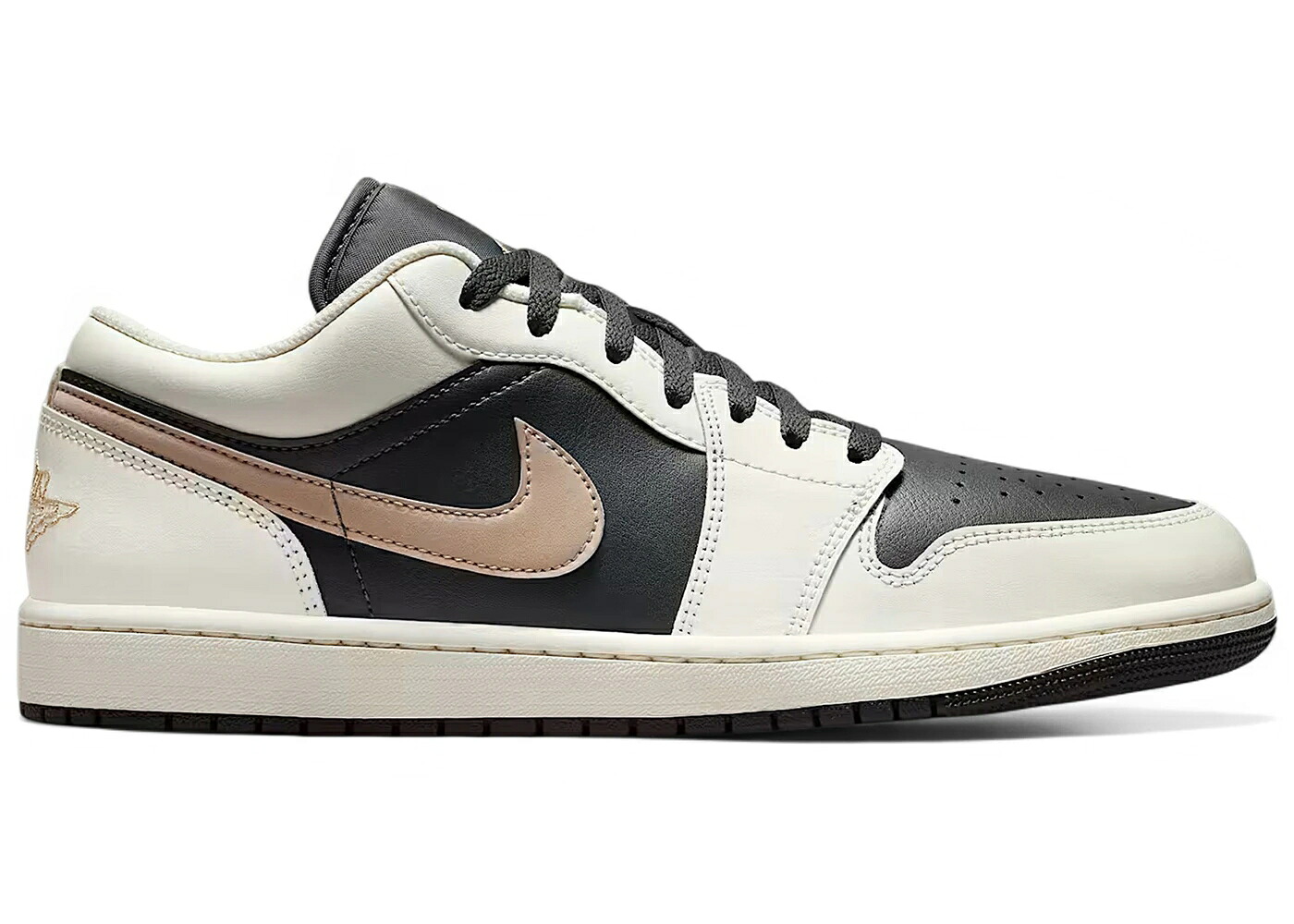 ナイキ ジョーダン スニーカー メンズ JORDAN 1 LOW ANTHRACITE HEMP SAIL / ANTHRACITE HEMP SAIL|スニケス