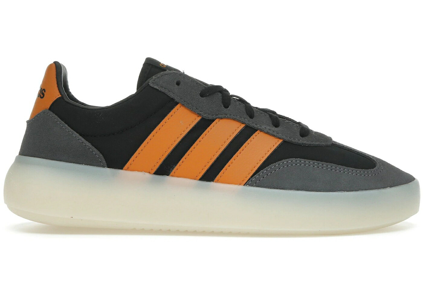 アディダス コア 黒色 ブラック 橙 オレンジ 灰色 グレー スニーカー メンズ ADIDAS BARREDA DECODE CORE BLACK FOCUS ORANGE GREY / CORE BLACK FOCUS ORANGE GREY