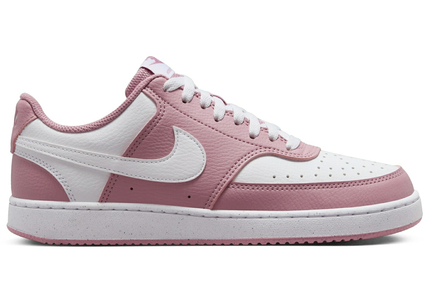 ナイキ 厚地の外套 サクラ色 白いこと 白いこと WOMEN\u0027S スニーカー レディース NIKE COURT VISION LOW NEXT NATURE ELEMENTAL PINK WHITE (WOMEN\u0027S) / ELEMENTAL PINK WHITE