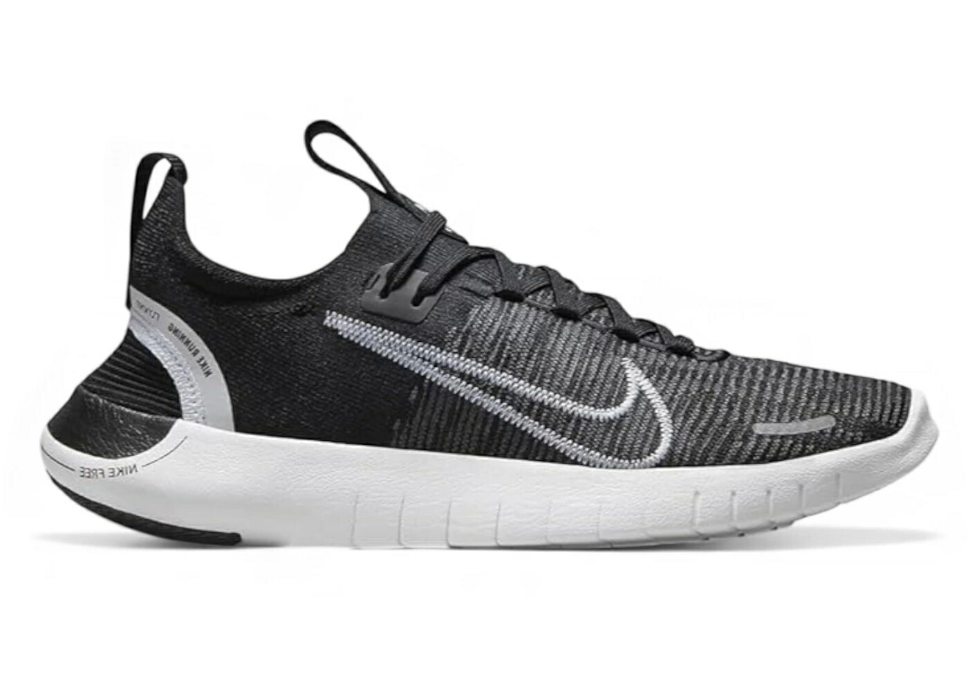 ナイキ 無償性 幽客 黒いこと 黒いこと 白いこと 白いこと WOMEN\u0027S スニーカー レディース NIKE FREE RUN FK NEXT NATURE BLACK WHITE ANTHRACITE (WOMEN\u0027S) / BLACK WHITE ANTHRACITE