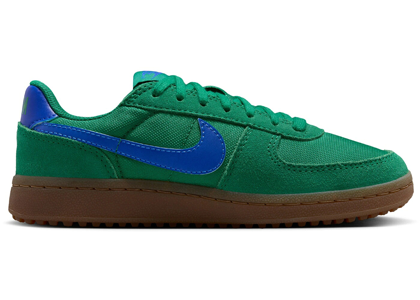 ナイキ フィールド ジェネラル 茶色 ブラウン ジュニア キッズ NIKE FIELD GENERAL MALACHITE GUM MEDIUM BROWN HYPER ROYAL (GS) / MALACHITE GUM MEDIUM BROWN HYPER ベビー マタニティ スニーカー｜スニケス