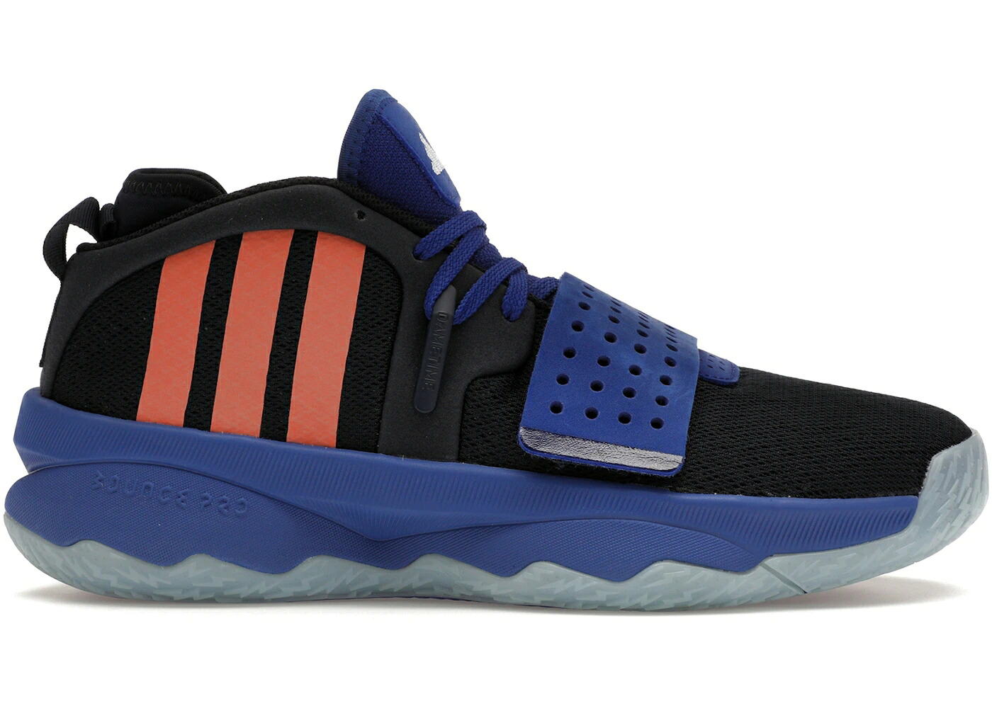 アディダス 言い伝え 核融合反応 スニーカー メンズ ADIDAS DAME 8 EXTPLY LEGEND INK CORAL FUSION / LEGEND INK SEMI CORAL FUSION