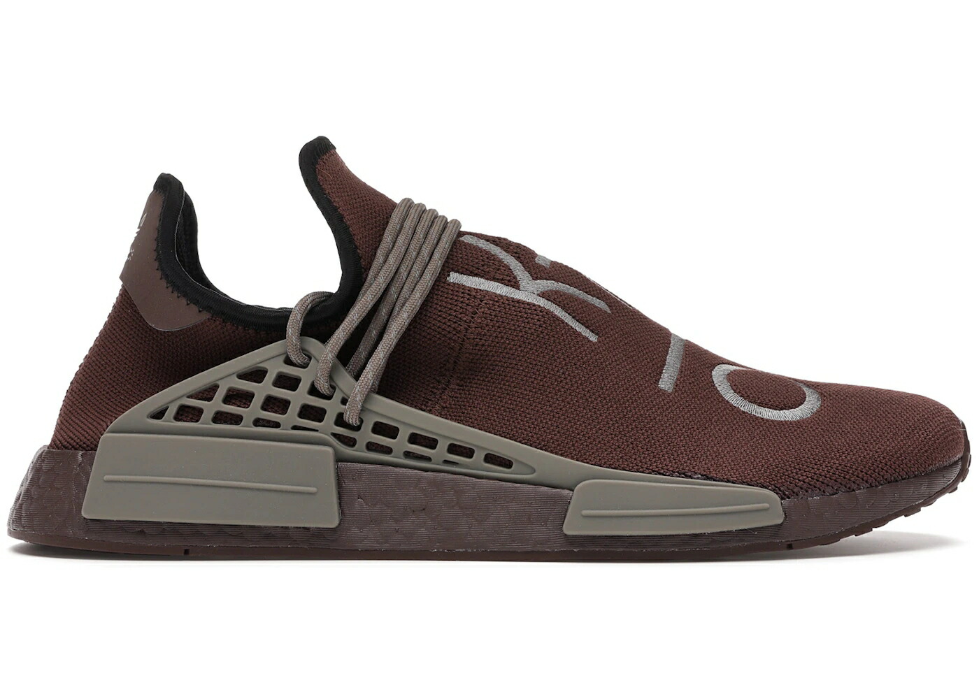 アディダス オーバーン 赤銅色 赤銅色 スニーカー メンズ ADIDAS NMD HU PHARRELL CHOCOLATE / AUBURN AUBURN SIMPLE BROWN