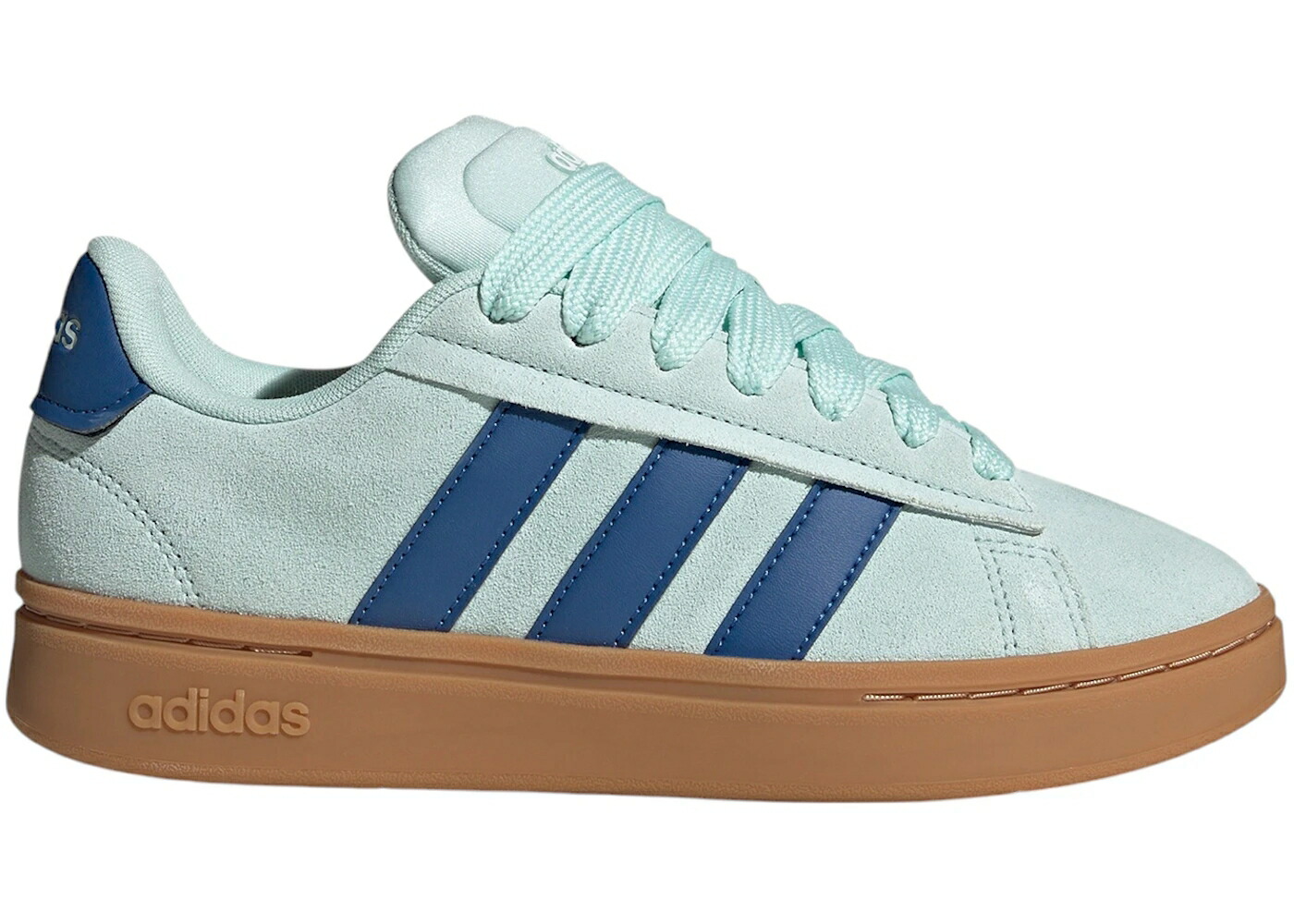 アディダス 地べた 厚地の外套 アルファ 青み 青色 WOMEN\u0027S スニーカー レディース ADIDAS GRAND COURT ALPHA HALO MINT ROYAL BLUE GUM (WOMEN\u0027S) / HALO MINT ROYAL BLUE GUM
