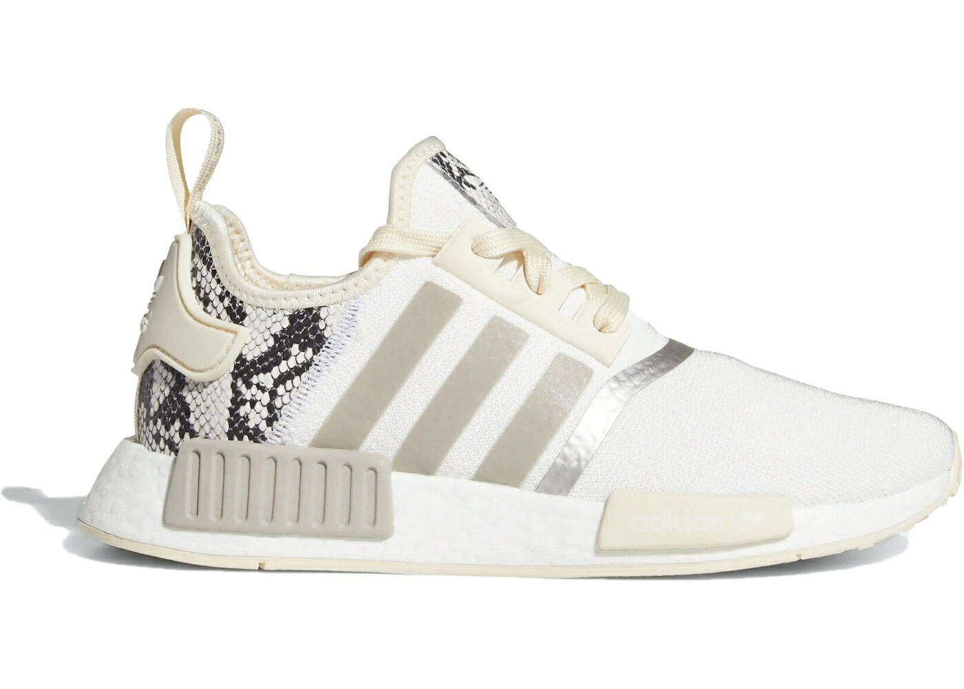 アディダス 白色 ホワイト WOMEN'S スニーカー レディース ADIDAS NMD R1 REPTILE PACK ECRU TINT (WOMEN'S) / WHITE ECRU TINT METALLIC|スニケス