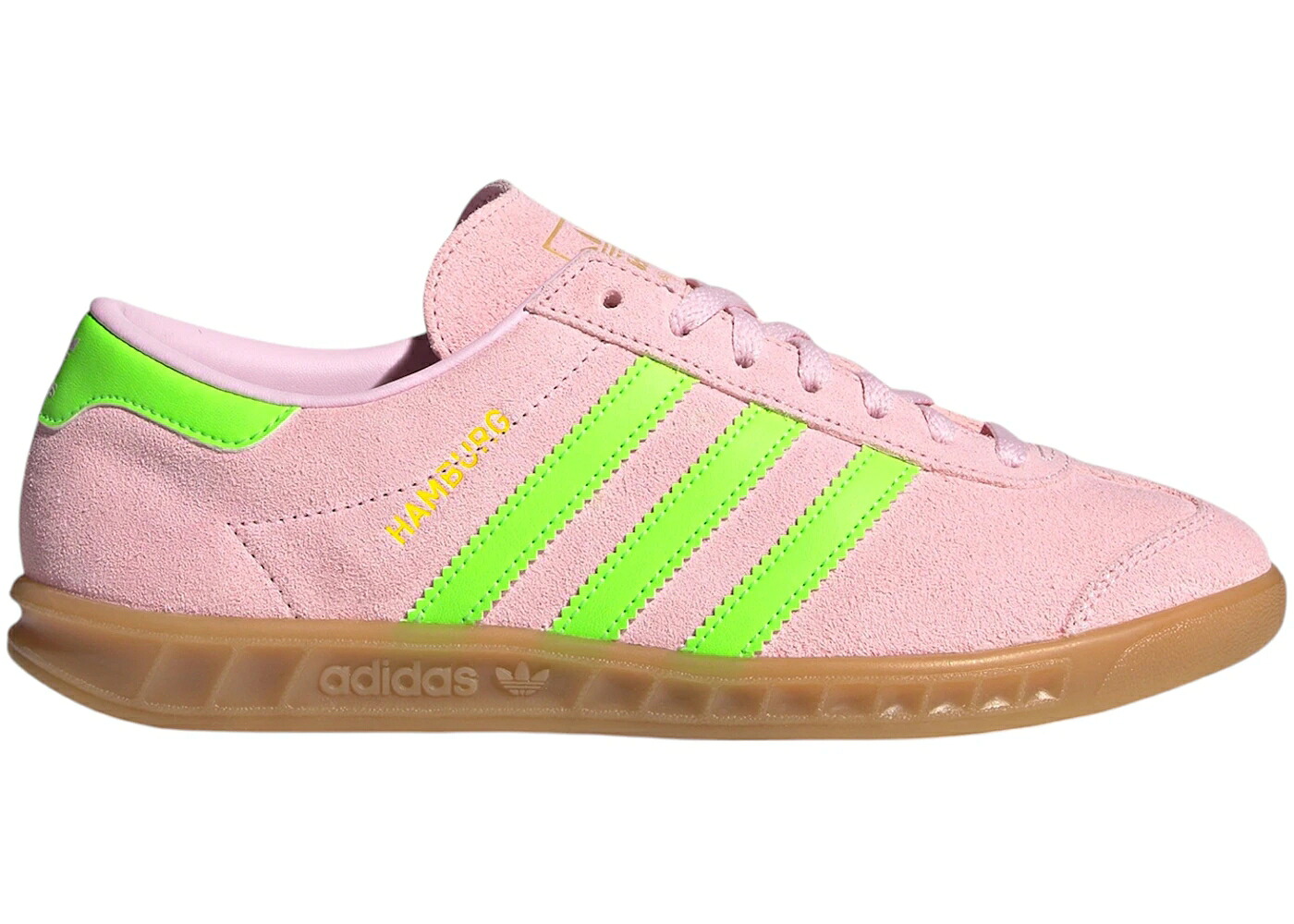 アディダス ピンク 緑 グリーン ゴールド WOMEN'S スニーカー レディース ADIDAS HAMBURG CLEAR PINK SOLAR GREEN GOLD METALLIC (WOMEN'S) / CLEAR PINK SOLAR GREEN GOLD|スニケス