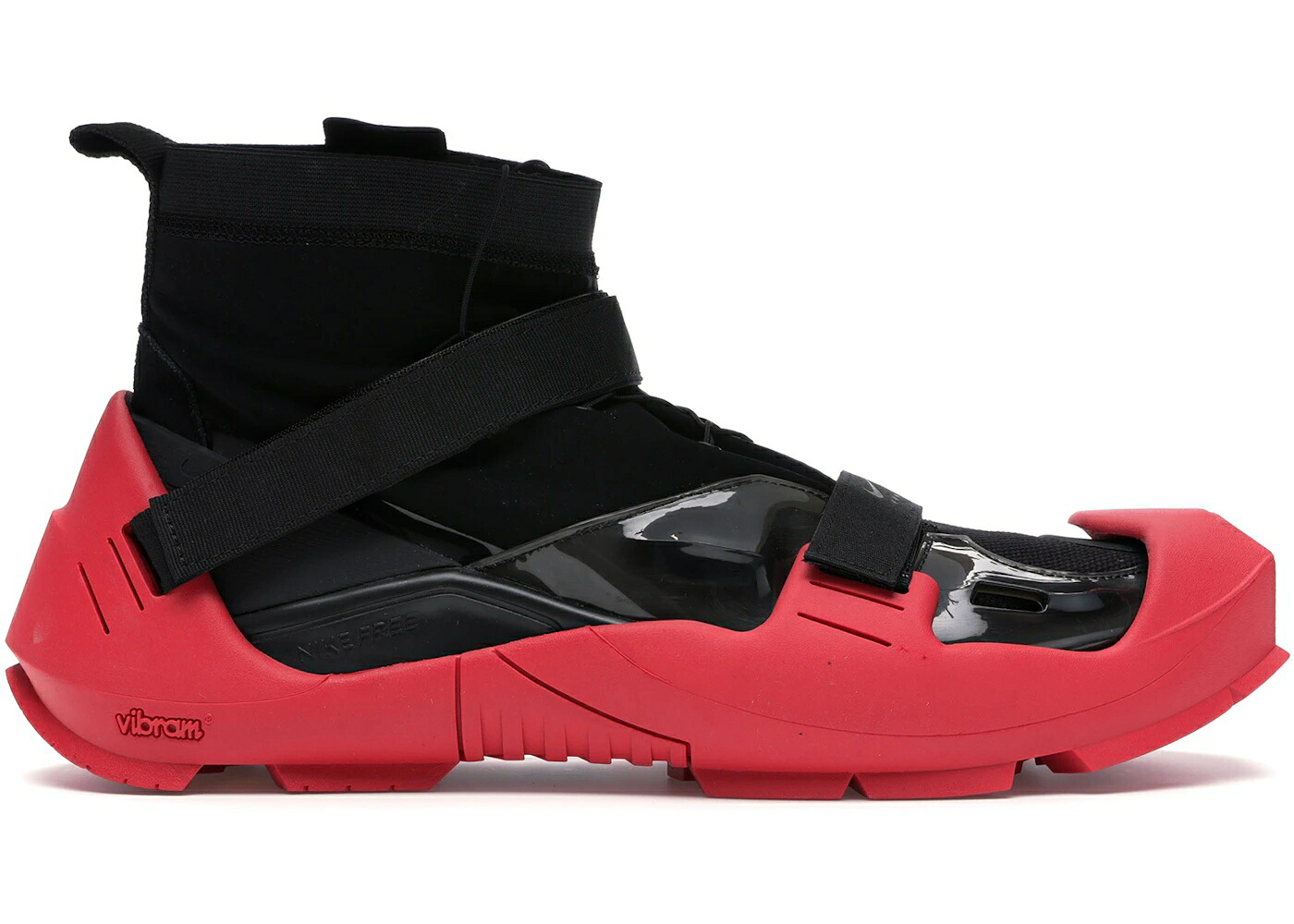 ナイキ 無償性 黒いこと 黒いこと 赤 赤いこと スニーカー メンズ NIKE FREE TR 3 SP MMW BRED / BLACK RED