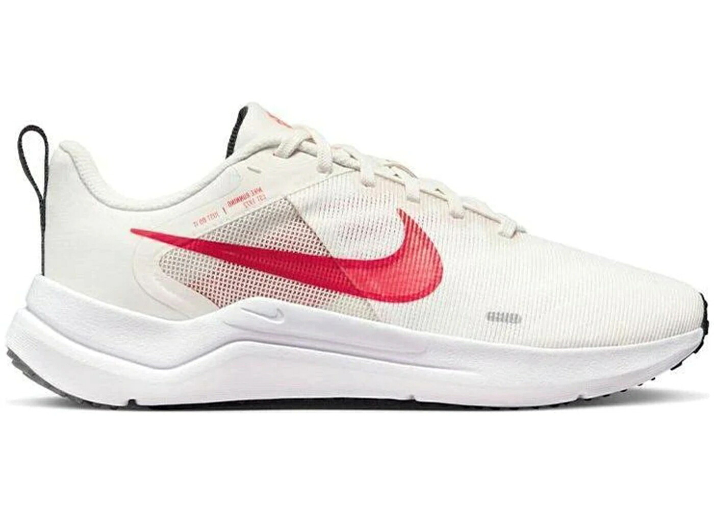 ナイキ 白色 ホワイト ピンク クリムゾン WOMEN'S スニーカー レディース NIKE DOWNSHIFTER 12 WHITE PINK (WOMEN'S) / PHANTOM WHITE BRIGHT CRIMSON
