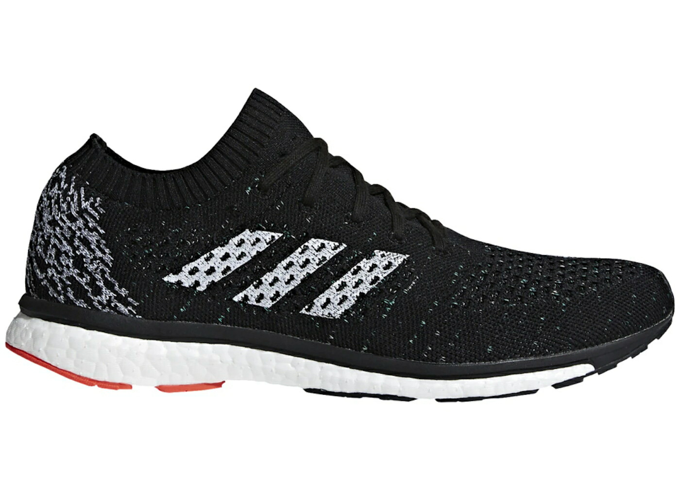 アディダス アディゼロ エルティーディー コア 黒色 ブラック 白色 ホワイト スニーカー メンズ ADIDAS ADIZERO PRIME LTD CORE BLACK / CORE BLACK FOOTWEAR WHITE