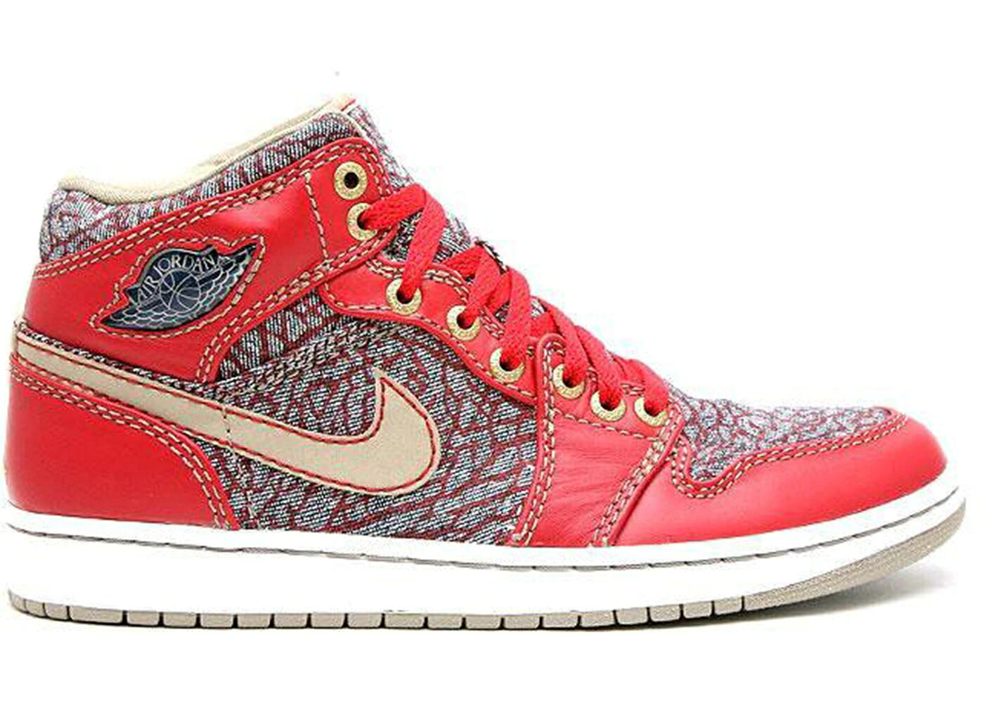 ナイキ ジョーダン デニム 赤 レッド 紺色 ネイビー カーキ LEVI'S スニーカー メンズ JORDAN 1 RETRO (23/501 DENIM PACK) / VARSITY RED MIDNIGHT NAVY KHAKI|スニケス