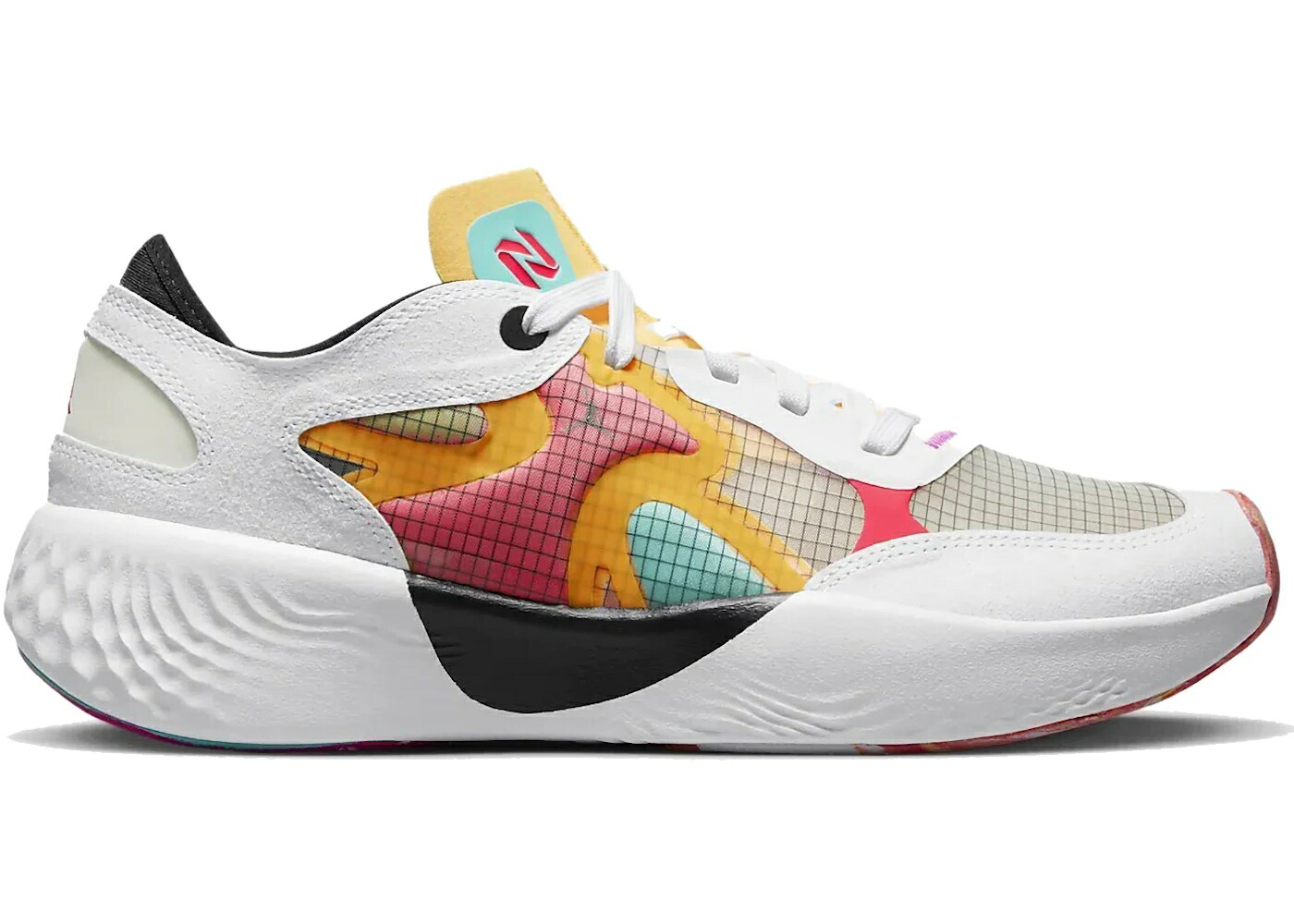 ナイキ ジョーダン 白色 ホワイト 黒色 ブラック ダイナミック スニーカー メンズ JORDAN DELTA 3 NITRO LOW LUKA DONCIC WHITE BLACK DYNAMIC TURQUOISE / WHITE BLACK DYNAMIC TURQUOISE