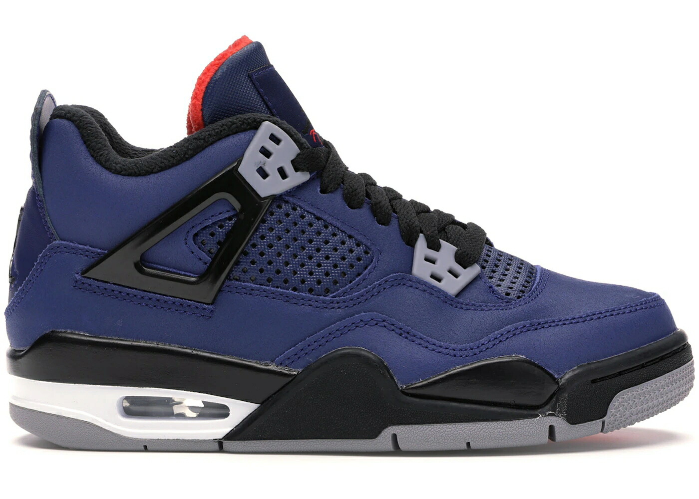 ナイキ ジョーダン 青碧 青碧 白いこと 白いこと 赤 赤いこと お坊っちゃん キッズ JORDAN 4 RETRO WINTERIZED LOYAL BLUE (GS) / LOYAL BLUE WHITE HABANERO RED もの言う花 マタニティ スニーカー