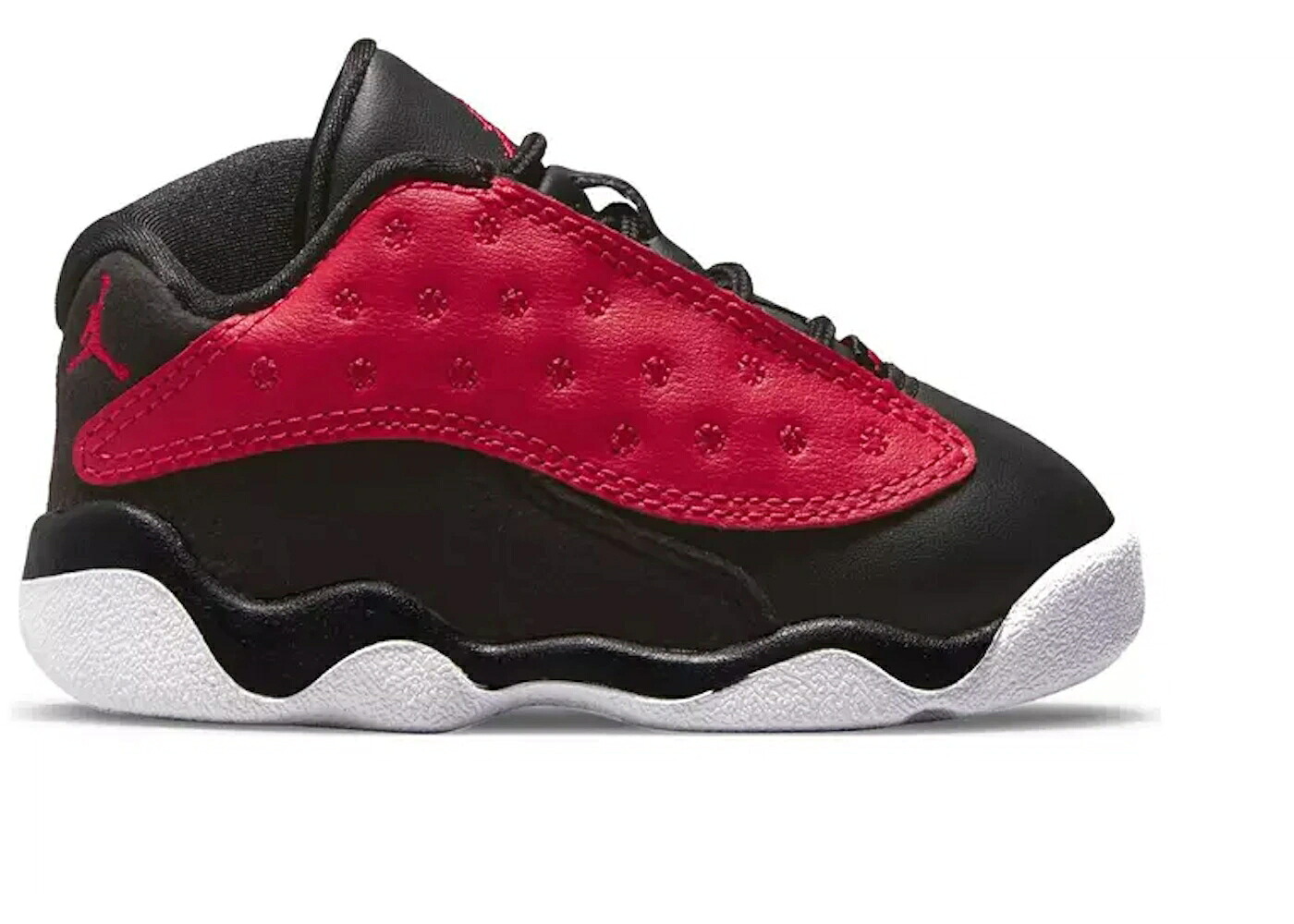 ナイキ ジョーダン サー青二才 黒いこと 黒いこと 白いこと 白いこと お坊っちゃん キッズ JORDAN 13 RETRO LOW VERY BERRY (TD) / BLACK VERY BERRY WHITE