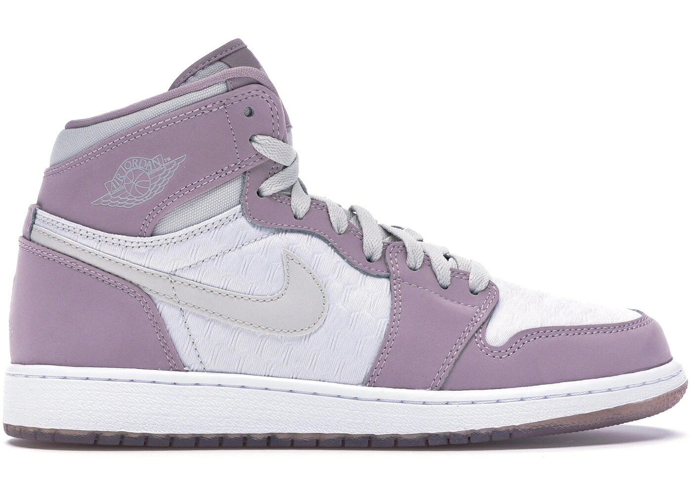 ナイキ ジョーダン ゴールド お坊っちゃん キッズ JORDAN 1 RETRO HEIRESS PLUM FOG (GS) / LIGHT BONE METALLIC GOLD PLUM もの言う花 マタニティ スニーカー