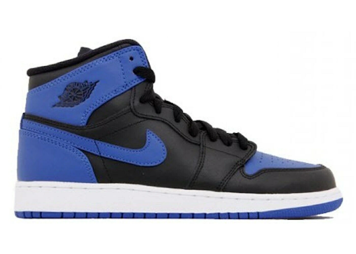 ナイキ ジョーダン 黒いこと 黒いこと 青碧 青碧 お坊っちゃん キッズ JORDAN 1 RETRO BLACK ROYAL BLUE (2013) (GS) / BLACK VARSITY ROYAL BLACK もの言う花 マタニティ スニーカー
