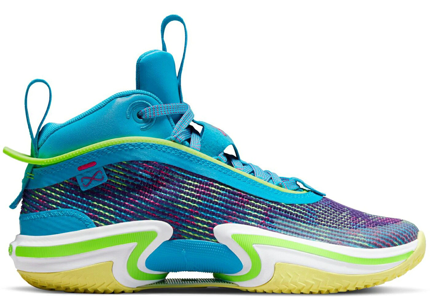 ナイキ ジョーダン レーザー 青色 ブルー ピンク 黒色 ブラック ジュニア キッズ JORDAN 36 LOW LUKA DONCIC PE (GS) / LASER BLUE PINK PRIME BLACK ベビー マタニティ スニーカー｜スニケス 33,865円