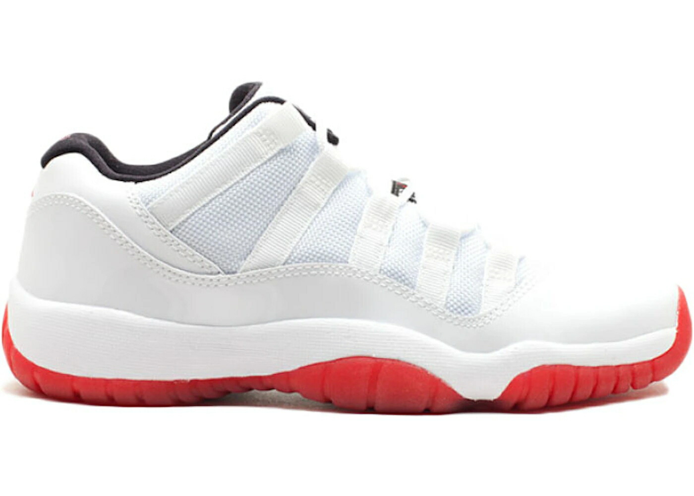 ナイキ ジョーダン 白色 ホワイト 赤 レッド 黒色 ブラック ジュニア キッズ JORDAN 11 RETRO LOW WHITE VARSITY RED (GS) / WHITE VARSITY RED BLACK ベビー マタニティ スニーカー
