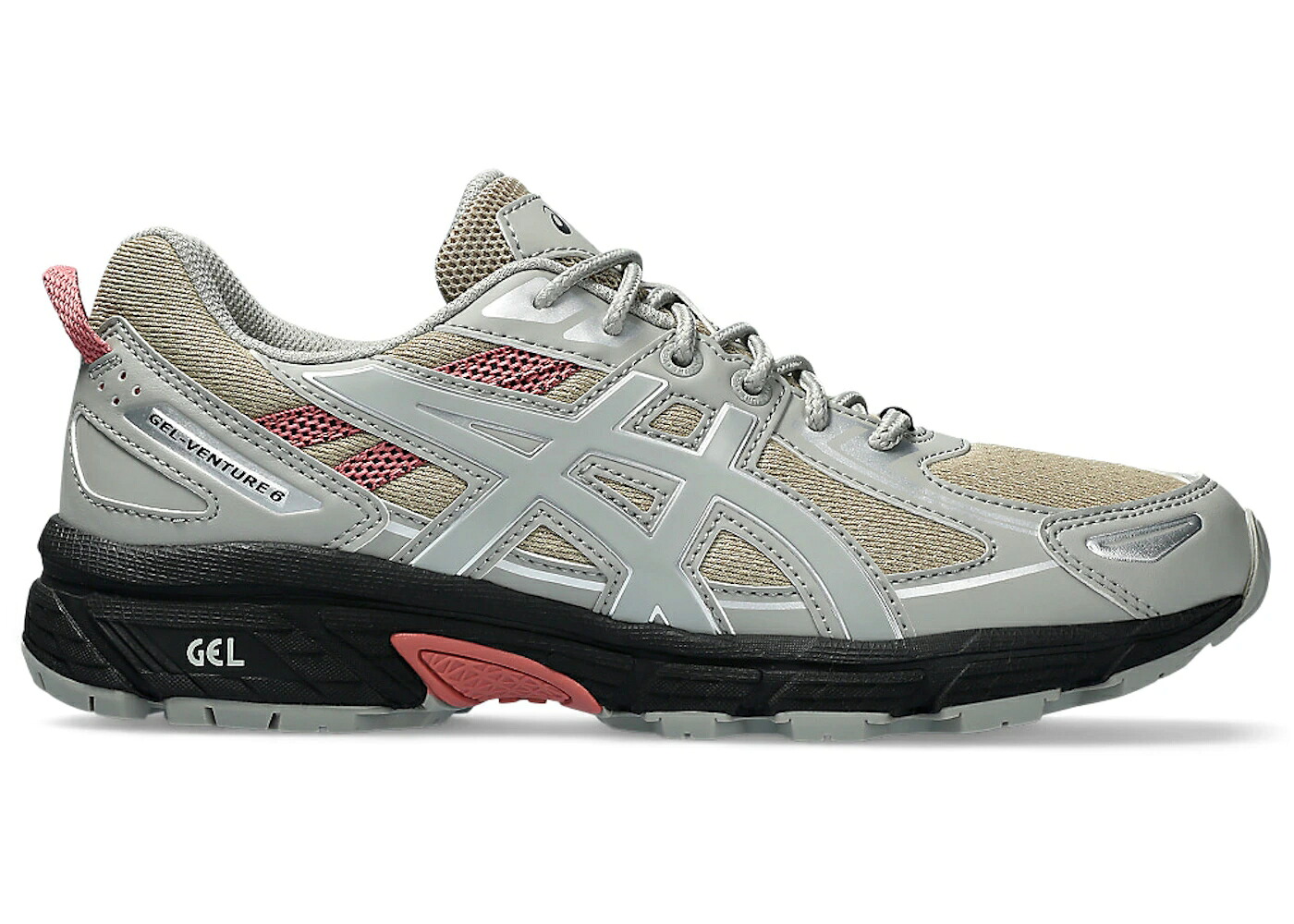 アシックス 縮緬 薄墨色 薄墨色 WOMEN\u0027S スニーカー レディース ASICS GEL-VENTURE 6 WOOD CREPE SEAL GREY (WOMEN\u0027S) / WOOD CREPE SEAL GREY