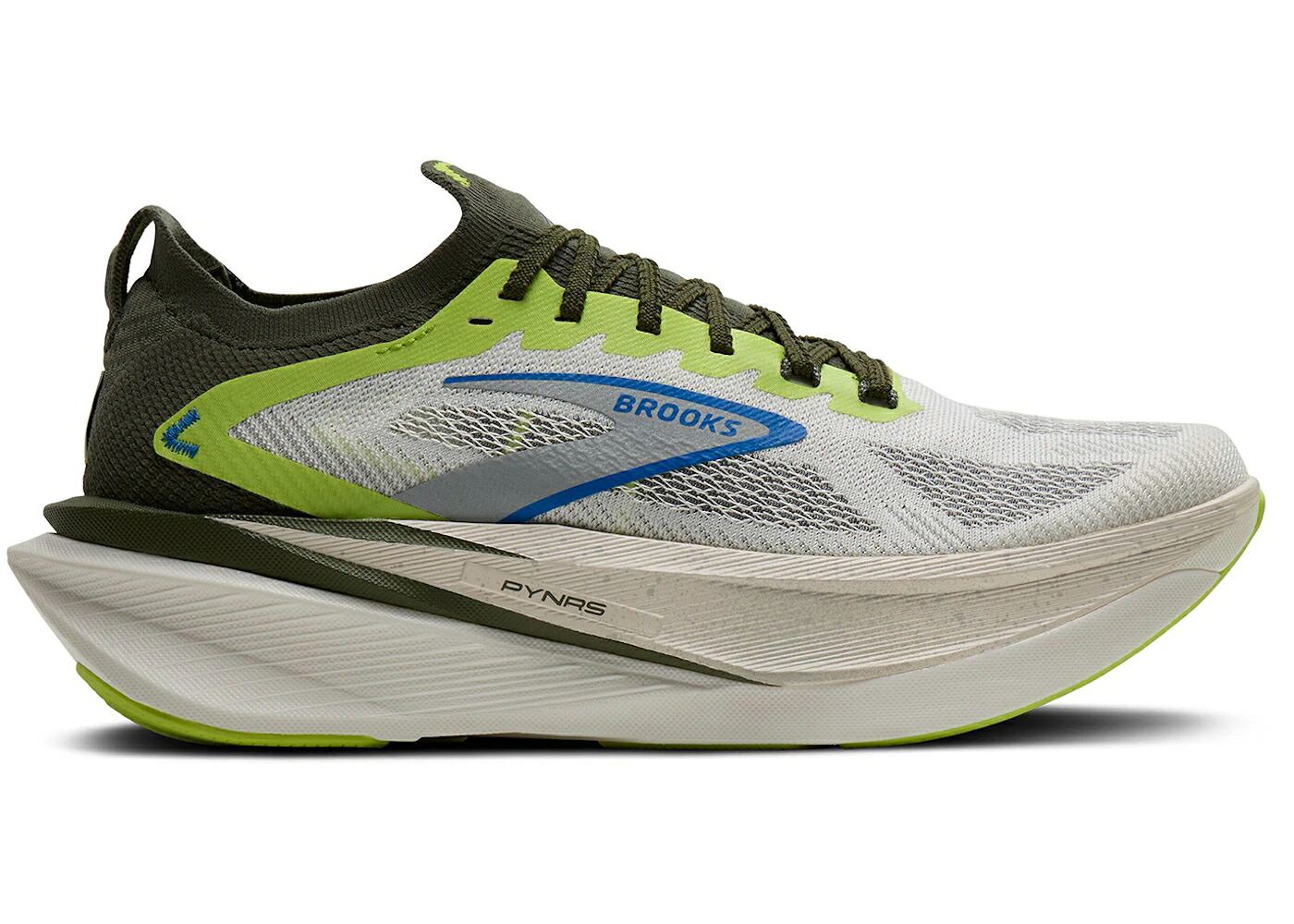ブルックス マックス ブランク ライム 青色 ブルー WOMEN'S スニーカー レディース BROOKS HYPERION MAX 3 PYNRS (WOMEN'S) / BLANC ACID LIME BLUE｜スニケス