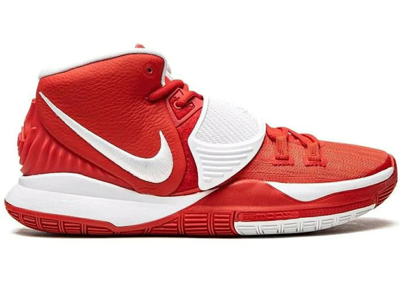 ナイキ カイリー 赤 レッド 白色 ホワイト スニーカー メンズ NIKE KYRIE 6 TB UNIVERSITY RED / UNIVERSITY RED WHITE WHITE