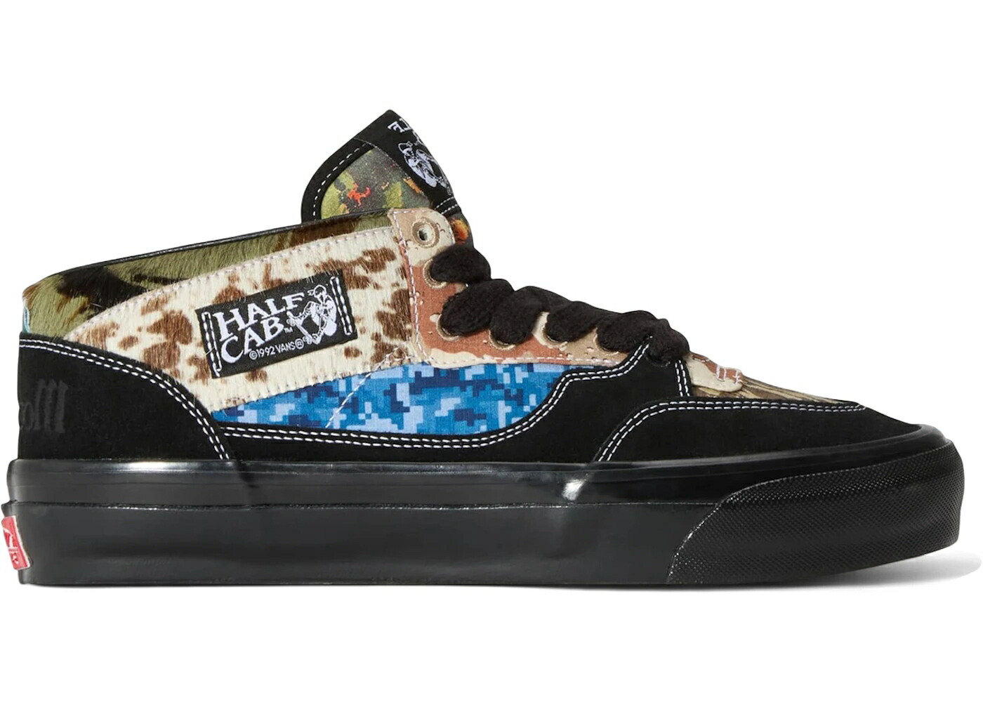 ヴァンズ バンズ プレミアム ハーフ 黒色 ブラック ハーフキャブ スニーカー メンズ VANS OTW PREMIUM HALF CAB MOTHERLAN / BLACK